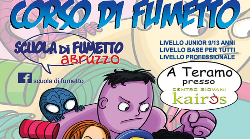 Corso di Fumetto – Scuola di Fumetto Abruzzo – Tutti i martedì