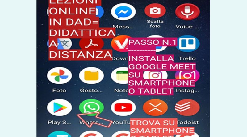 Tutorial per Usare Google Meet – per la DAD