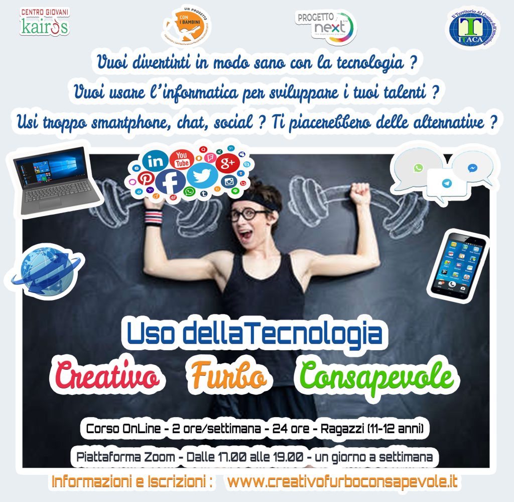 cfc-uso-tecnologia-creativo-furbo-consapevole-corso-ragazzi-loghi-uso-consapevole