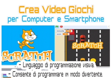 Corso per CREARE VIDEO GIOCHI – per Computer e Smartphone –