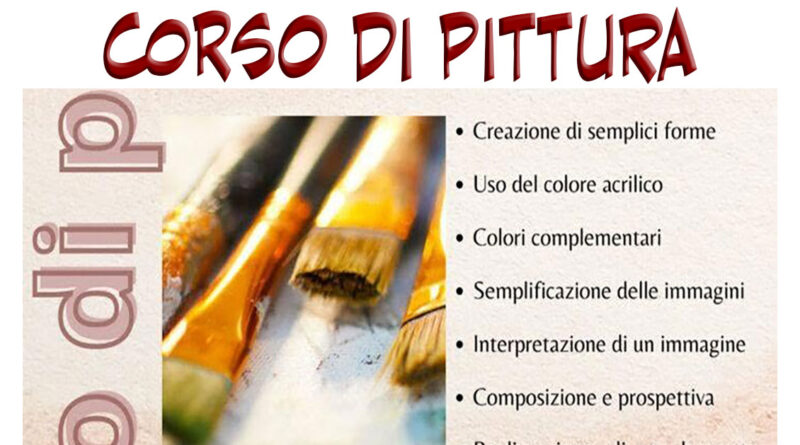 Ti piace Dipingere? Impara insieme a noi – PRENOTATI